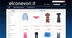 Desktop Screenshot of elcanevon.it